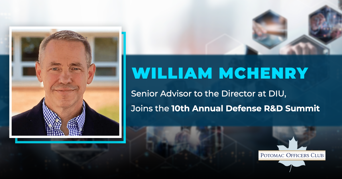 William McHenry, Senior Advisor To The Director At DIU, Joins The 10th ...