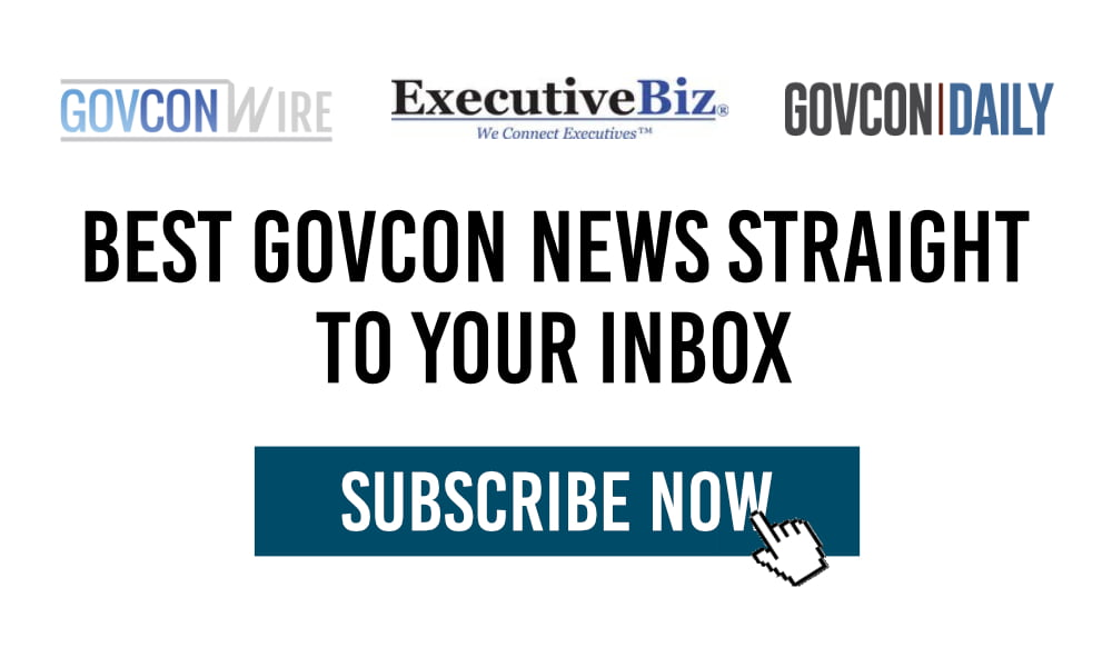 Get access to the most valuable govcon news straight into your inbox