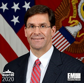 Mark Esper: US Military to Spearhead AI Use Ethically