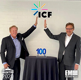 ICF CEO John Wasson Receives First Wash100 Award