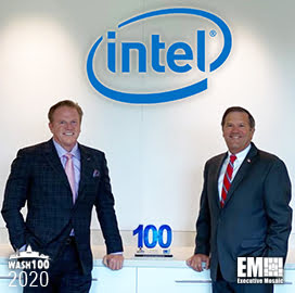 Intel Federal Head Jim Brinker Receives First Wash100 Award