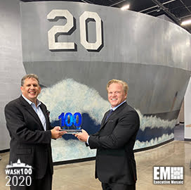 James Geurts, Navy Assistant Secretary for R&D and Acquisition, Bags First Wash100 Award