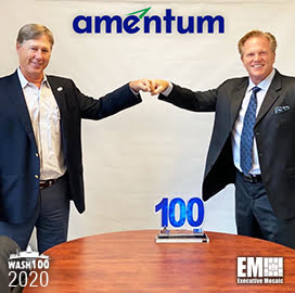 Amentum CEO John Vollmer Wins Fifth Wash100 From Executive Mosaic