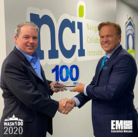 NCI’s Paul Dillahay Wins Second Wash100 From Executive Mosaic
