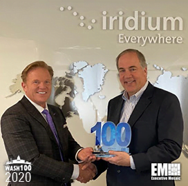 Iridium’s Matt Desch Bags Sixth Straight Wash100 Award From Executive Mosaic