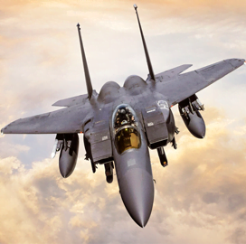 BAE Systems to Start Initial Production of F-15’s Electronic Warfare System