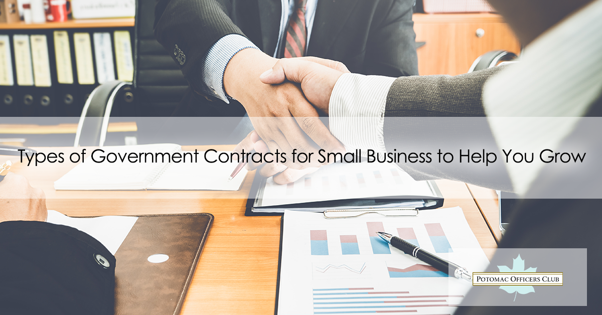 Types of Government Contracts for Small Business to help you grow