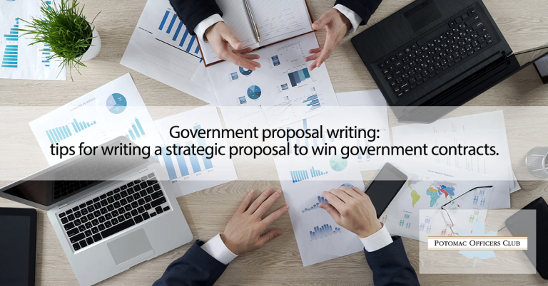 federal government proposal writing services