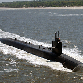Navy Holds Commissioning Ceremony for USS Oregon Fast-Attack Submarine