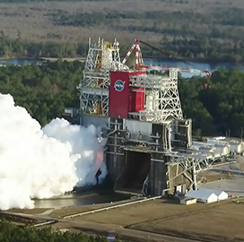 NASA Tests New Rocket Motor for Future Deep Space Missions