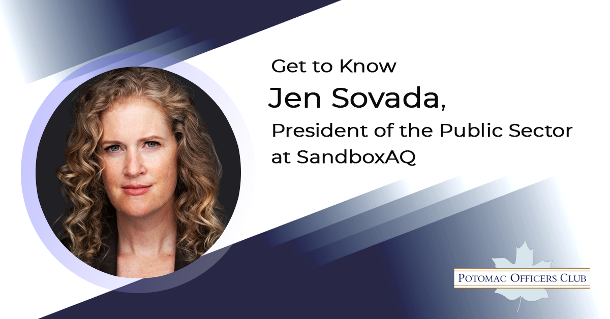 Get to Know Jen Sovada, President of the Public Sector at SandboxAQ