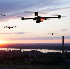 US Marine Corps Demonstrates Cargo Quadcopter Drone