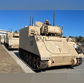 US Army to Test Networking Solutions on Armored Vehicles