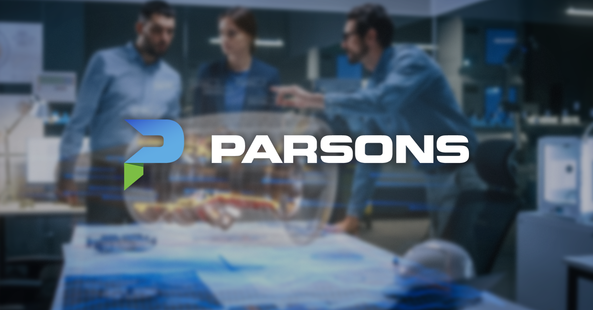 Logo from Parsons Corporation; space missions and defense companies