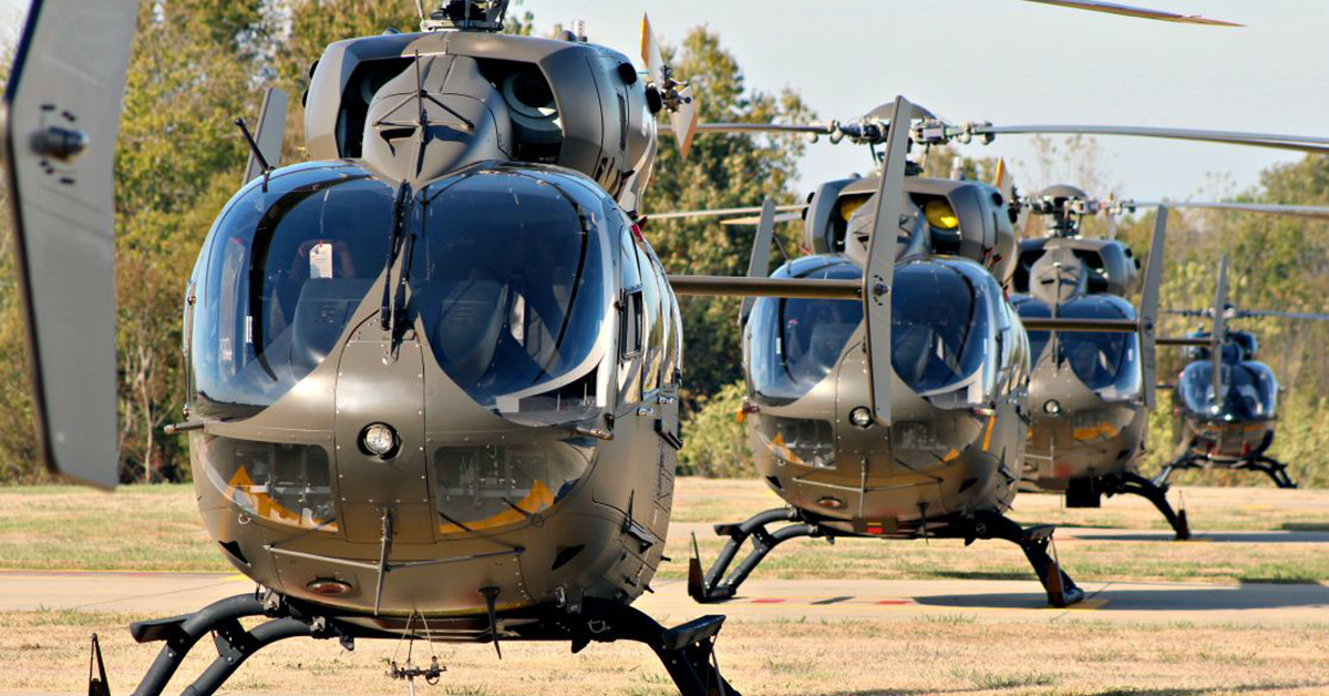 U.S. Army Lakota helicopter fleet flight hours modification contract