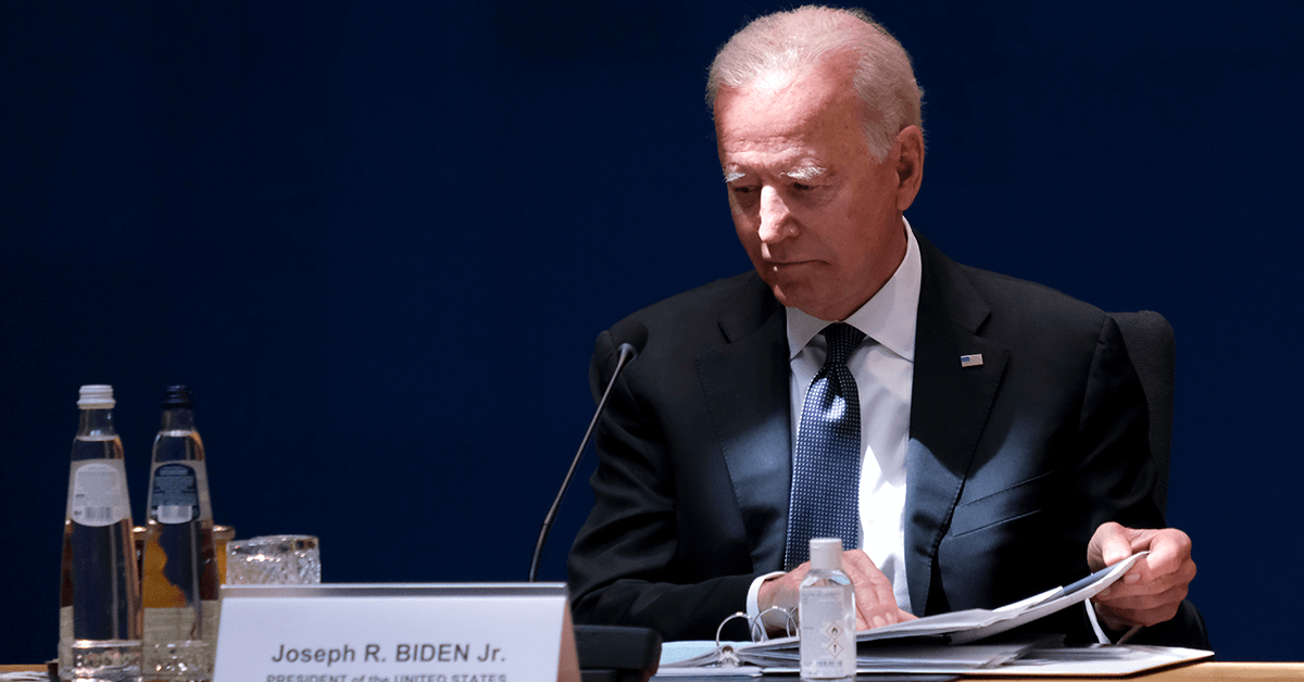 U.S. President Biden signing bill to avert government shutdown
