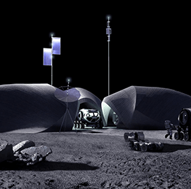 Blue Origin, SpaceX to Build Large Cargo Lunar Landing Systems for Artemis Project