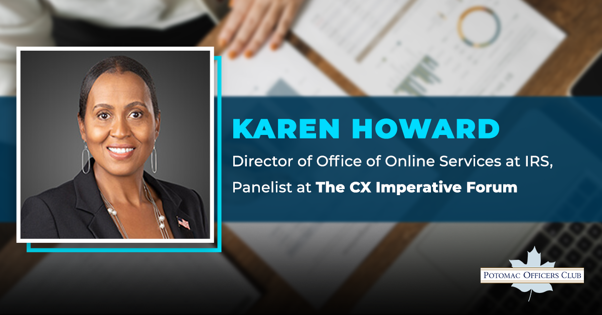Karen Howard, Director of Office of Online Services at IRS, Panelist at The CX Imperative Forum