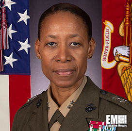 US Marines’ Lorna Mahlock Takes Command of  Cyber National Mission Force