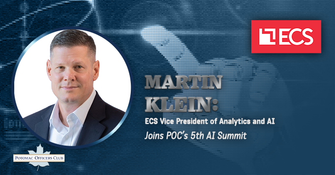 Martin Klein: ECS Vice President of Analytics and AI at the POC's 5th Annual AI Summit