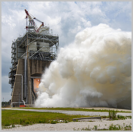 NASA Fires RS-25 Rocket Engine for 10 Minutes