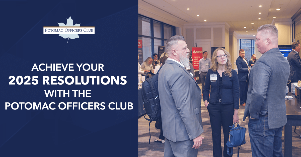 Achieve Your 2025 Resolutions With the Potomac Officers Club