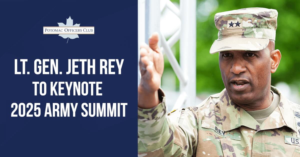 Deputy Chief of Staff G-6 Jeth Rey Selected to Keynote 2025 Army Summit